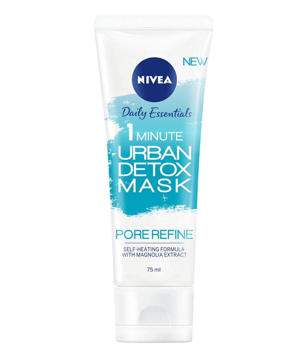 Nivea 1 Minute Urban Skin Detox Mask Pore Refine Face Care